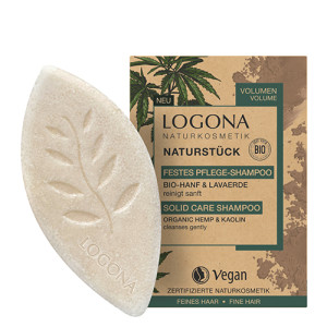 LOGONA Festes Pflege Shampoo Bio-Hanf&Lavaerde