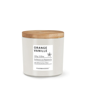 PHARMAVERDE Duftkerze Orange-Vanille