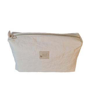 Kosmetiktasche, ecru, Größe L