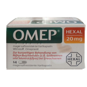 OMEP HEXAL 20 mg magensaftresistente Hartkapseln