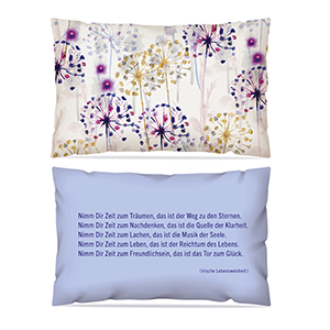 FRISCHEKISSEN 21x26 cm Nimm Dir Zeit