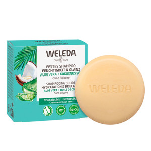 WELEDA festes Shampoo Feuchtigkeit & Glanz