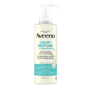 AVEENO Calm+ Restore nährender Hafer Gesichtsrein.